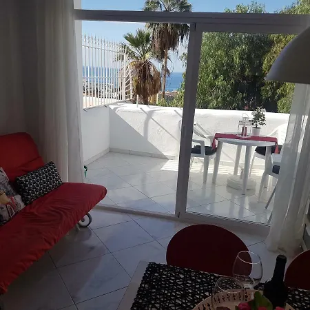 Lägenhet Aloha Garden With Breathtaking Sea-view, Balcony, Wifi, Sat-tv Costa Adeje (Tenerife)
